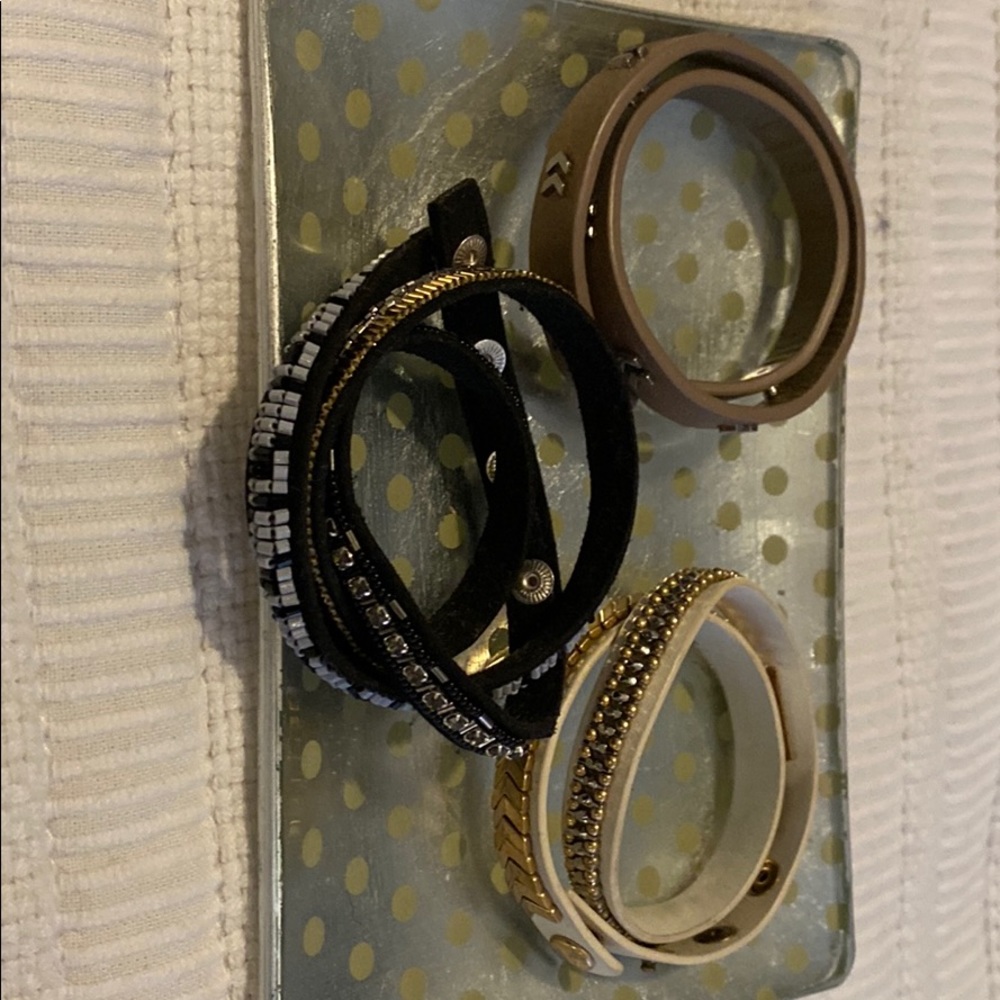 Stella & Dot wrap bracelets